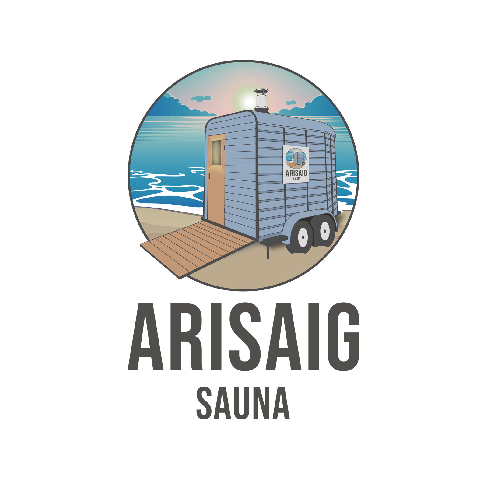 Arisaig Sauna Logo
