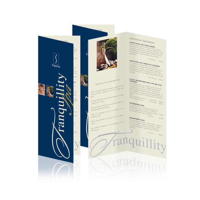 Esporta - Tranquillity Spa Brochure