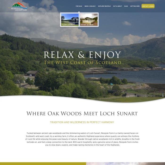 Resipole Farm Holiday Park