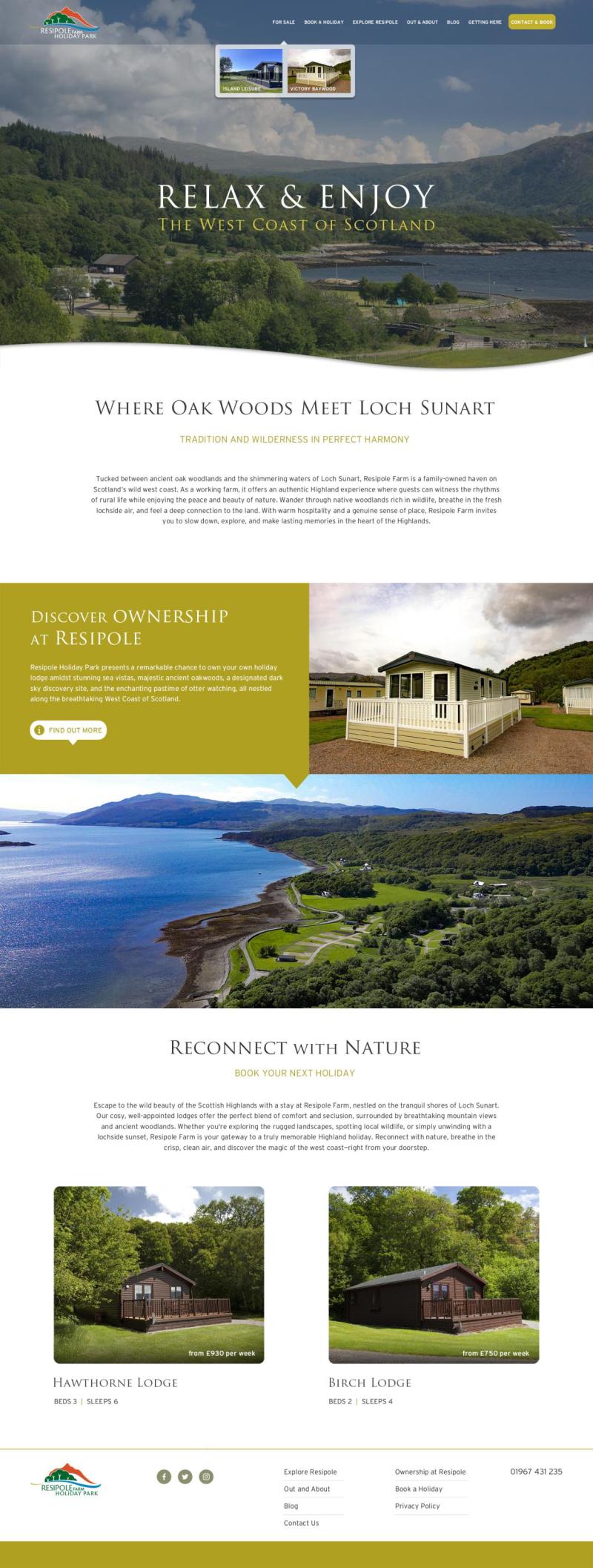 Resipole Farm Holiday Park