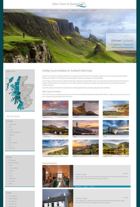 West Coast of Scotland Website
